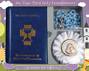 Communion Rosette & Gift Set