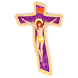 Crucifix Magnet.
