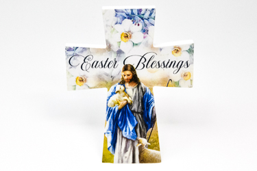 Standing Cross Easter Blessings