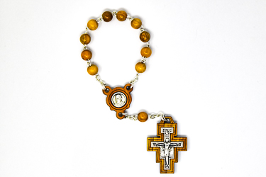 Franciscan Olive Decade Rosary