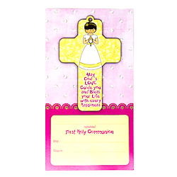 Girl's Communion Certificate.