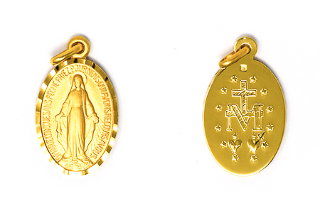 French Our Lady of Grace Medal.