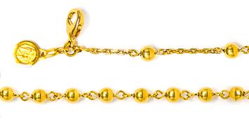 Gold Apparition Rosary Bracelet