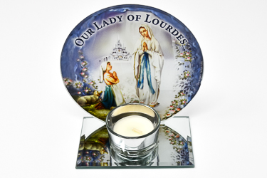 Lourdes Vigil Candle.