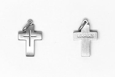 Men's Silver Cross Pendant.