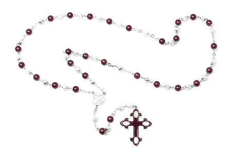 Rosary Beads Purple