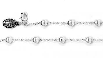 925 Miraculous Rosary Bracelet.