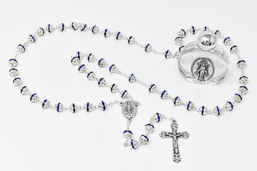 Miraculous Rosary & Lourdes Water.