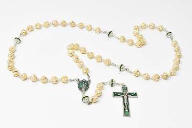 Miraculous Mother of Pearl Rosary.