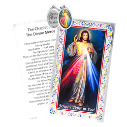 Prayer Card to the Divine Mercy.