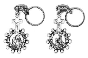 Rosary Key Chain.