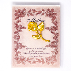 Rose Brooch for your Mother - You are a Special Gift.