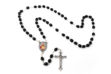 Sacred Heart of Jesus Rosary Beads.