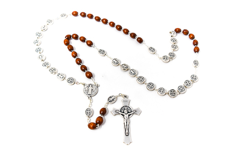 St Benedict Rosary Beads.