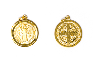 St Benedict Solid Gold Medal.