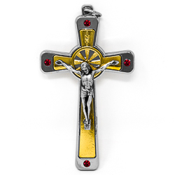 Swarovski Metal Crucifix.