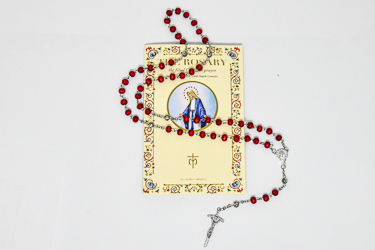 Virgin Mary Rose Scented Rosary.