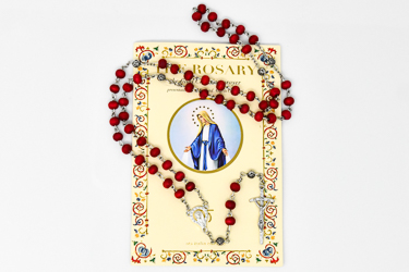 Virgin Mary Rose Scented Rosary.