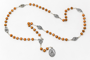 Wood Rosary Beads
