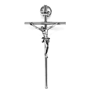 Silver Crucifix Cross.