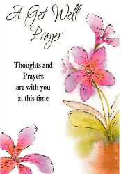 Get Well Prayer Card.