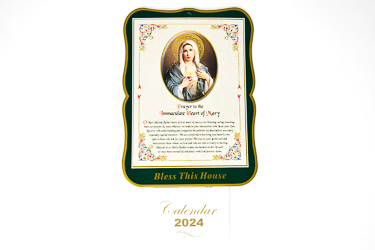 Immaculate Heart of Mary 2024 Calendar.