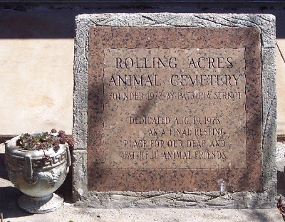 rolling hills pet cremation