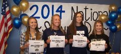 Lady Vikings Soccer Signs Four