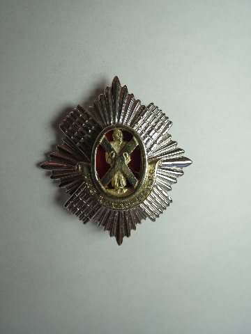 Royal Scots Soldier Brooch