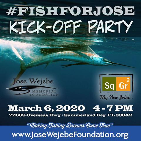 Fish For Jose 2020 Kickoff Party March 6th