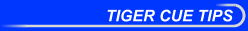 Tiger Cue Tips