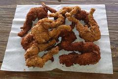 Are frog legs meat or seafood?