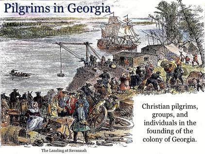Pilgrims in Georgia