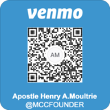 Scan or click to pay with Venmo
