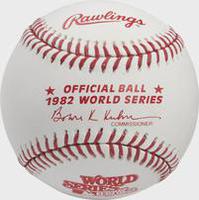 Rawlings Official 2006 World Series Baseball (St. Louis Cardinals vs  Detroit Tigers)