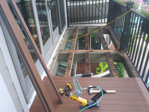 Deck installation
