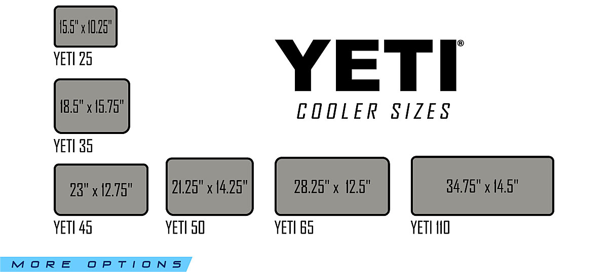 YETI Padded Cooler Top - Custom Design